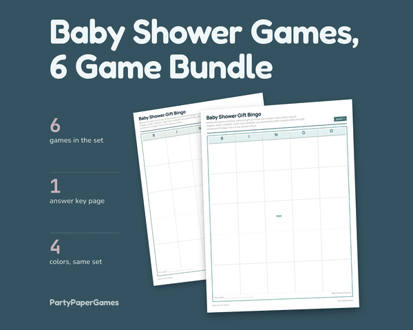 Baby Shower Games, the listing cover