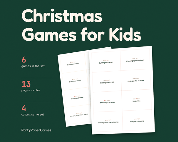 Christmas Games for Kids, the listing cover