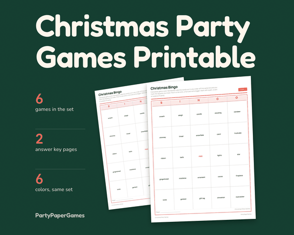 Christmas Party Games, the listing cover