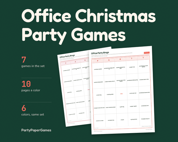 Office Christmas Party Games, the listing cover